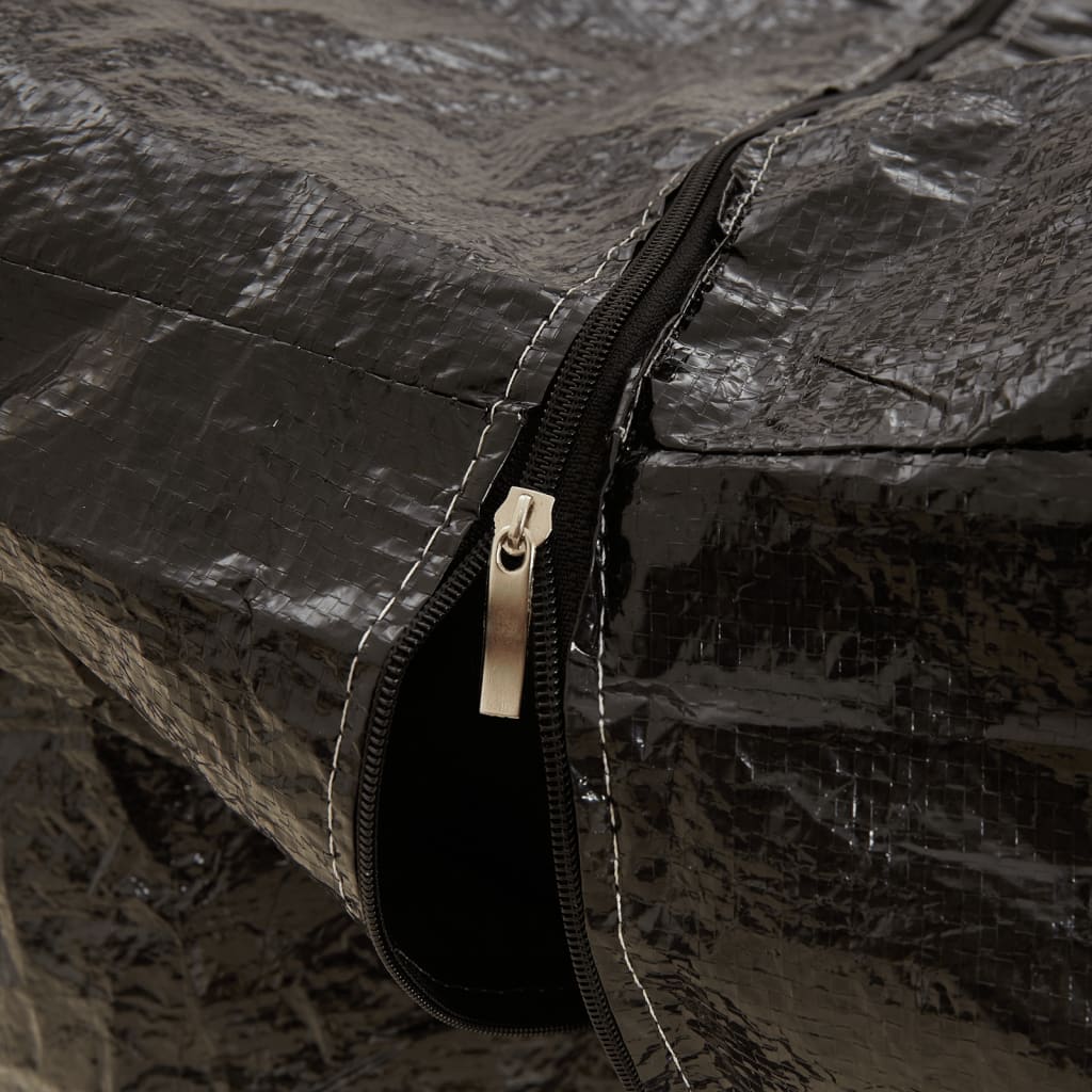 vidaXL Geantă depozitare perne grădină, negru 135x40x55 cm polietilenă vidaXL Geantă depozitare perne grădină, negru 135x40x55 cm polietilenă
