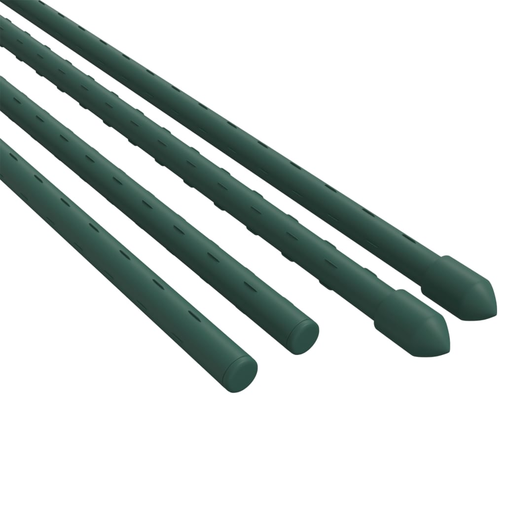 vidaXL Țăruși pentru plante de grădină, 20 buc., negru, 61 cm, oțel vidaXL Țăruși pentru plante de grădină, 20 buc., negru, 61 cm, oțel
