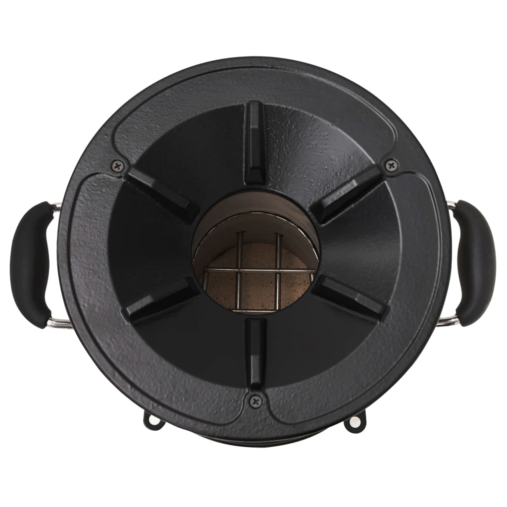 vidaXL Aragaz cu lemne pentru camping, argintiu, 45,5x33x25,5 cm, oțel vidaXL Aragaz cu lemne pentru camping, argintiu, 45,5x33x25,5 cm, oțel