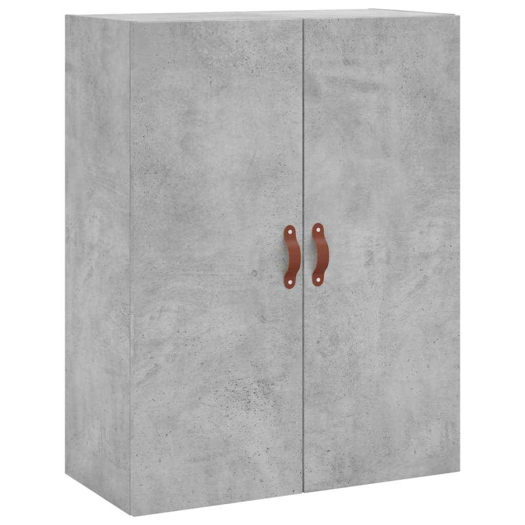 vidaXL Dulap cu montaj pe perete, 2 buc, gri beton, 69,5x34x90 cm vidaXL Dulap cu montaj pe perete, 2 buc, gri beton, 69,5x34x90 cm