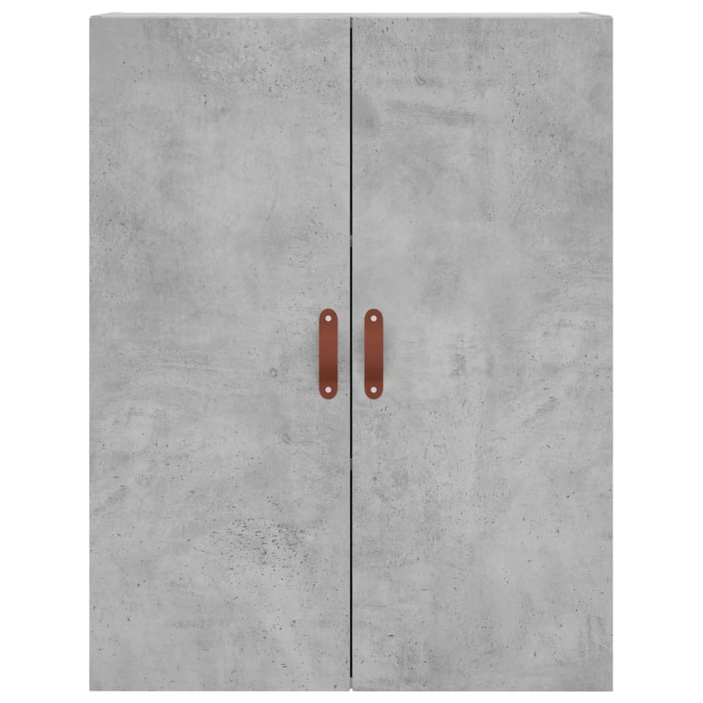vidaXL Dulap cu montaj pe perete, 2 buc, gri beton, 69,5x34x90 cm vidaXL Dulap cu montaj pe perete, 2 buc, gri beton, 69,5x34x90 cm