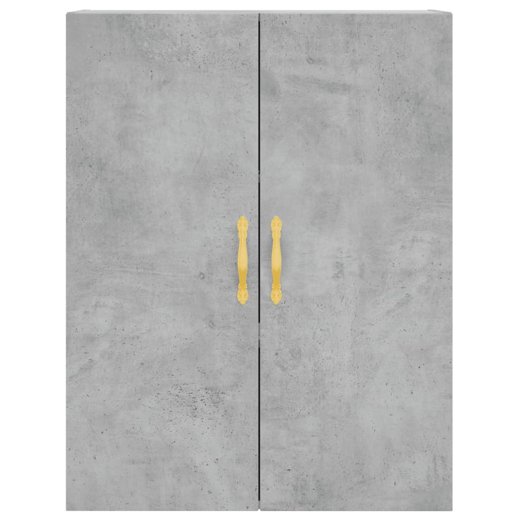 vidaXL Dulap cu montaj pe perete, 2 buc, gri beton, 69,5x34x90 cm vidaXL Dulap cu montaj pe perete, 2 buc, gri beton, 69,5x34x90 cm