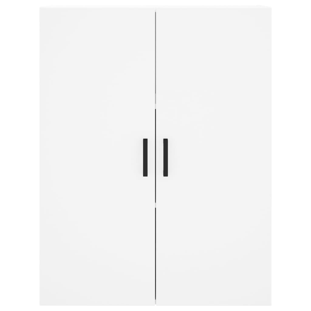 vidaXL Dulap înalt, alb, 69,5x34x180 cm, lemn compozit