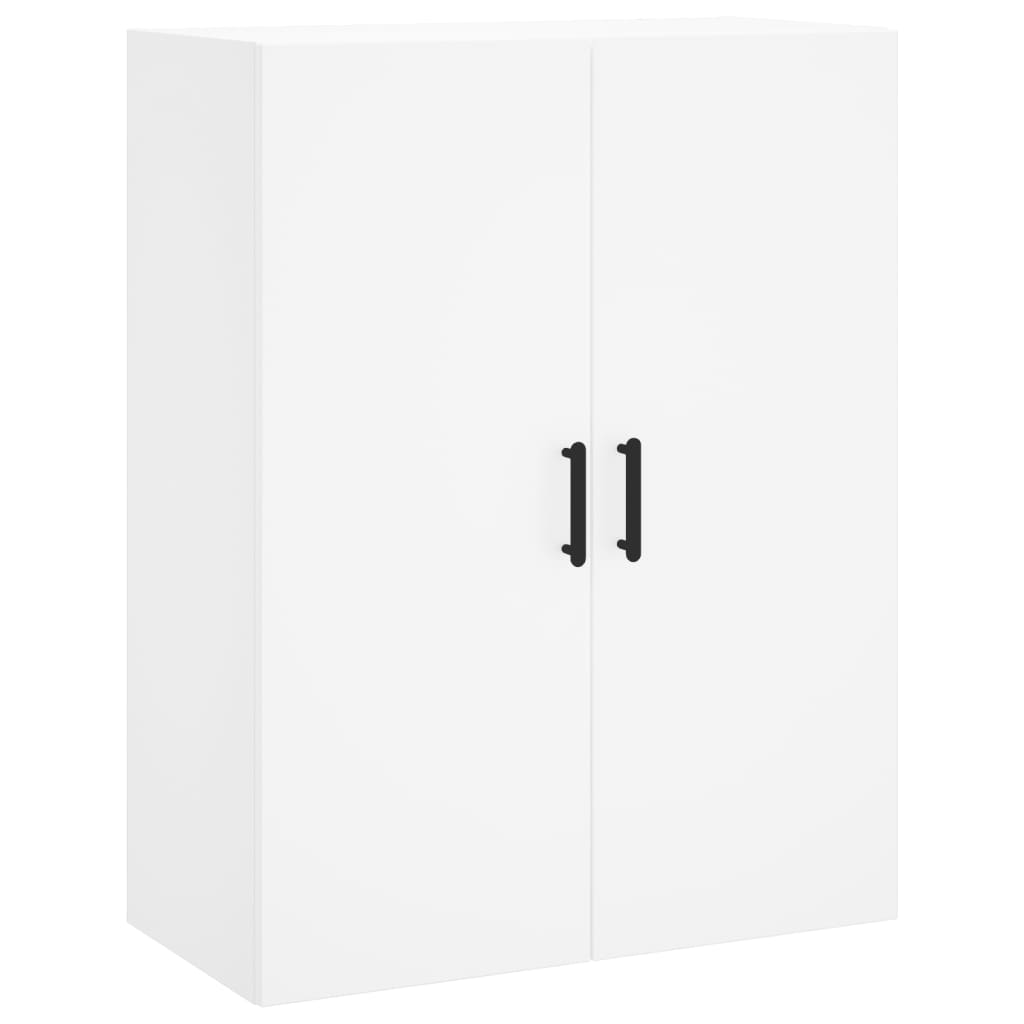 vidaXL Dulap înalt, alb, 69,5x34x180 cm, lemn compozit vidaXL Dulap înalt, alb, 69,5x34x180 cm, lemn compozit