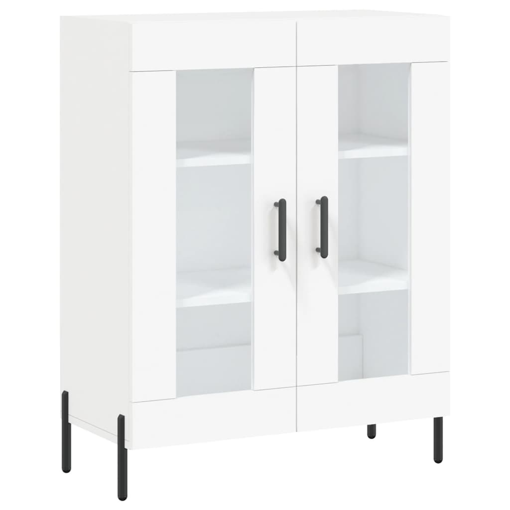 vidaXL Dulap înalt, alb, 69,5x34x180 cm, lemn compozit vidaXL Dulap înalt, alb, 69,5x34x180 cm, lemn compozit