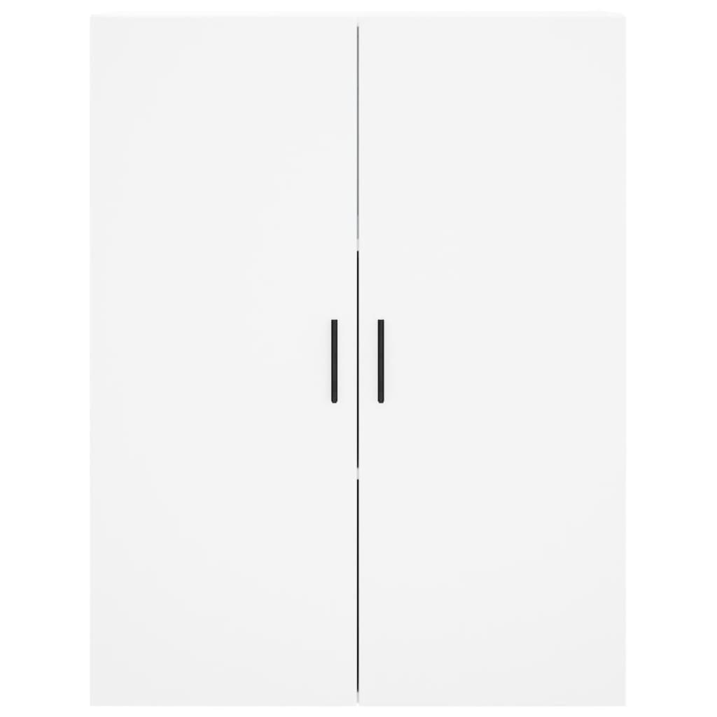 vidaXL Dulap înalt, alb, 69,5x34x180 cm, lemn compozit