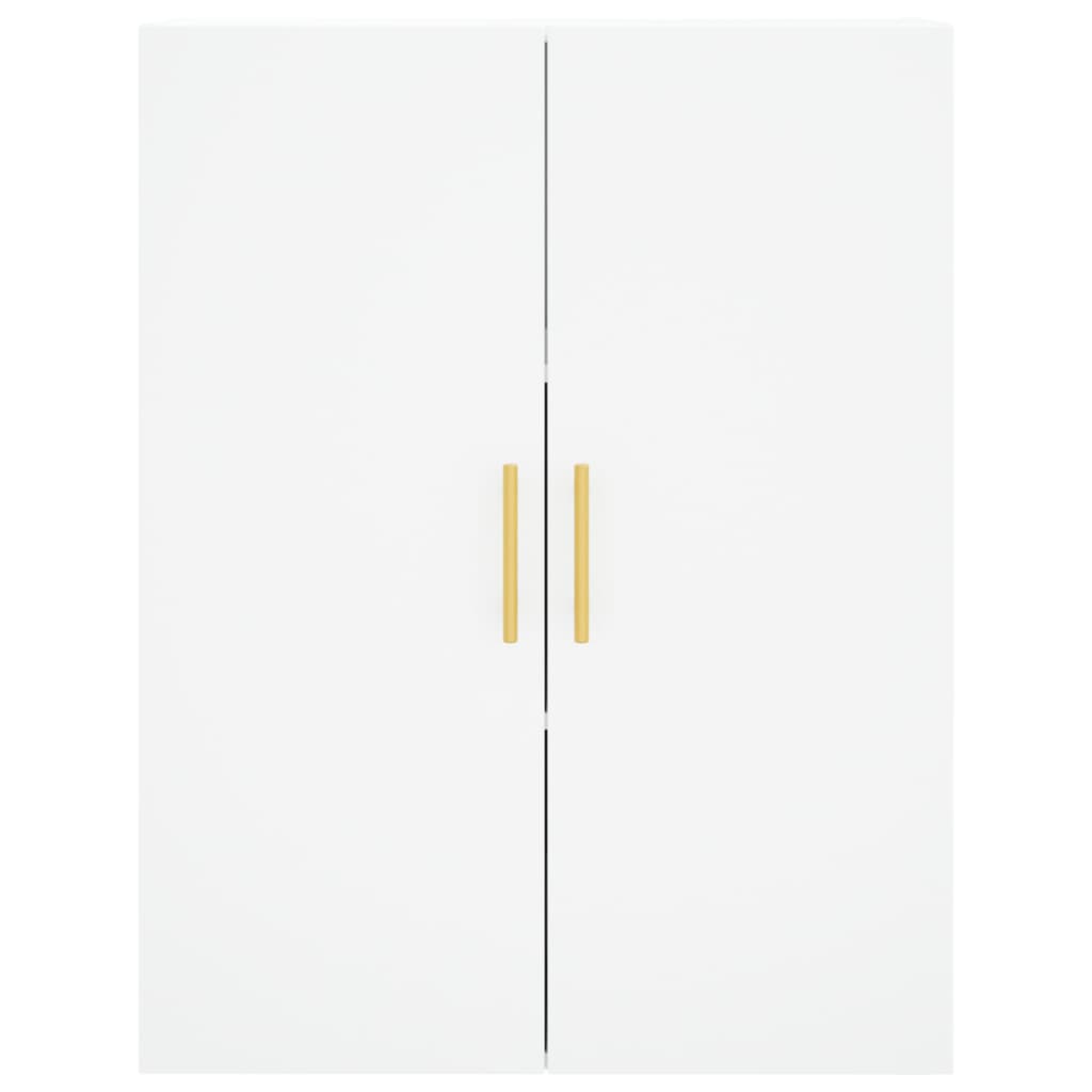 vidaXL Dulap înalt, alb, 69,5x34x180 cm, lemn compozit