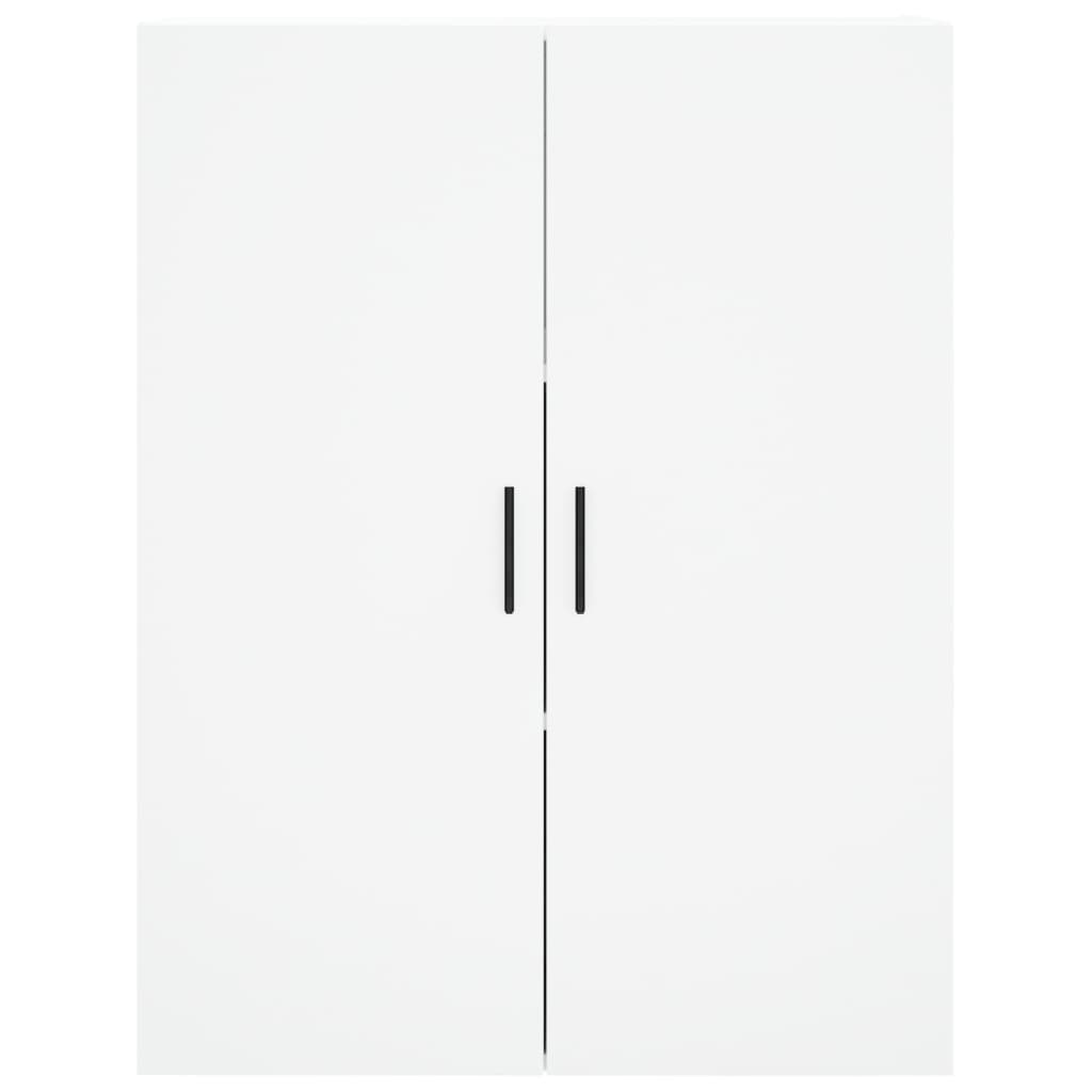 vidaXL Dulap înalt, alb, 69,5x34x180 cm, lemn compozit