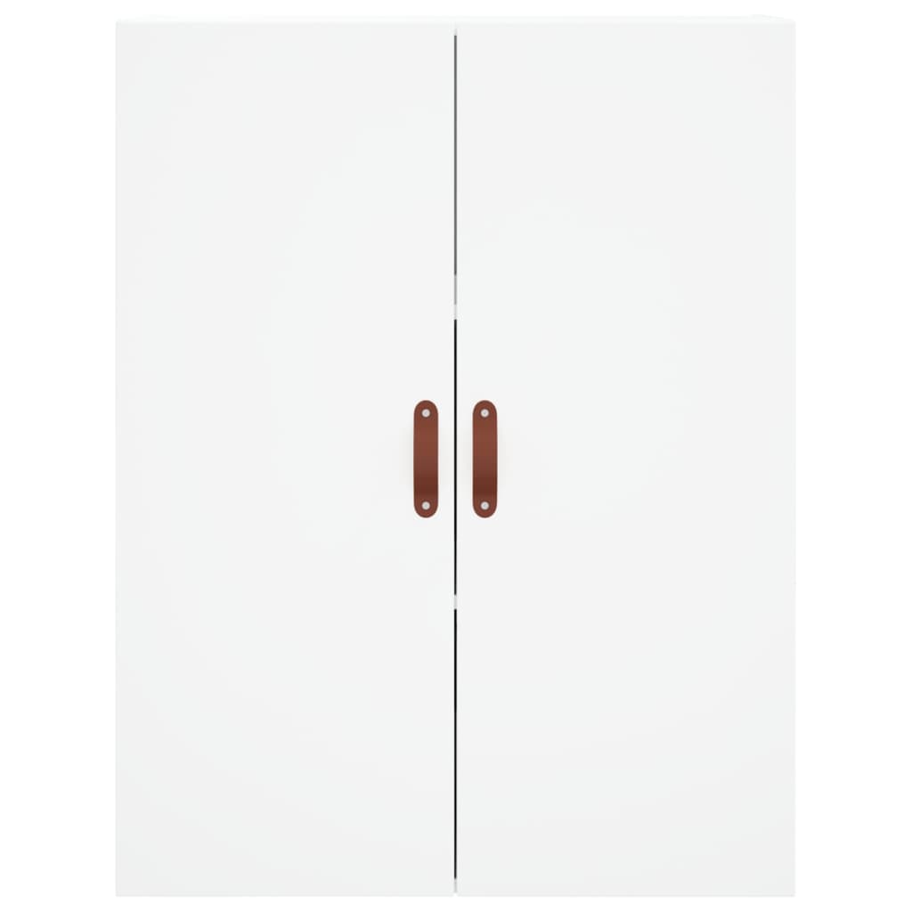 vidaXL Dulap înalt, alb, 69,5x34x180 cm, lemn compozit