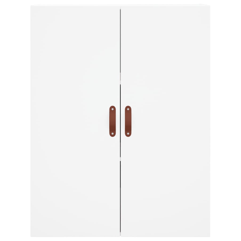 vidaXL Dulap înalt, alb, 69,5x34x180 cm, lemn compozit