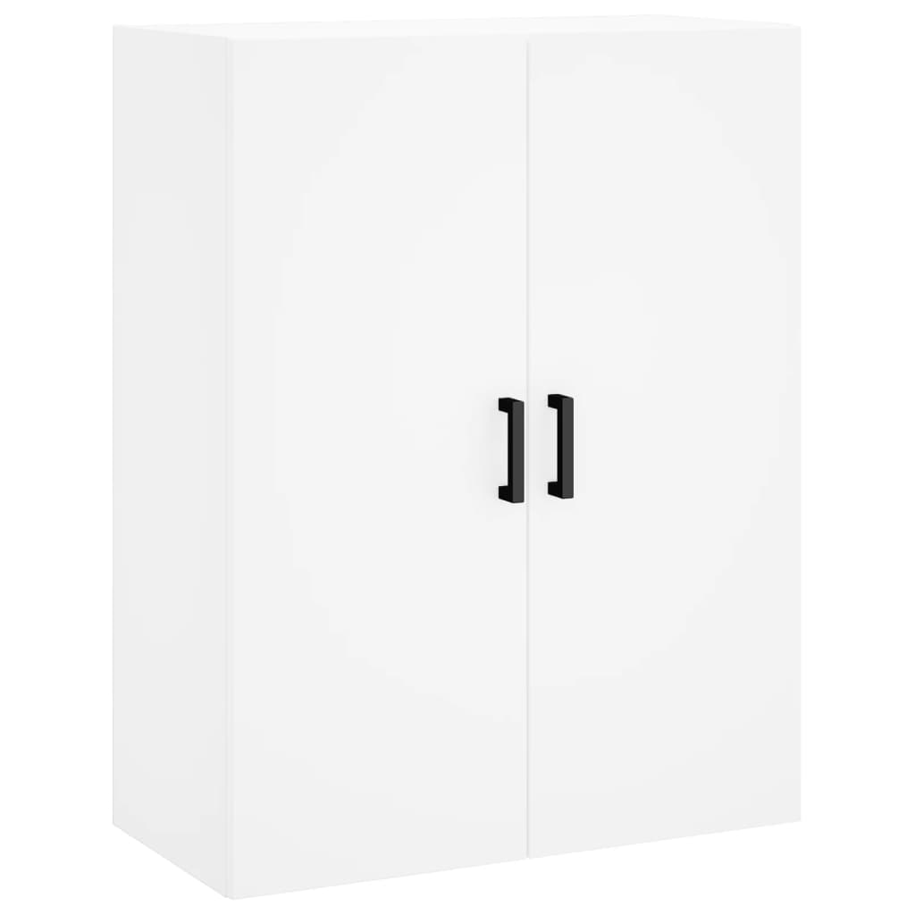 vidaXL Dulap înalt, alb, 69,5x34x180 cm, lemn compozit