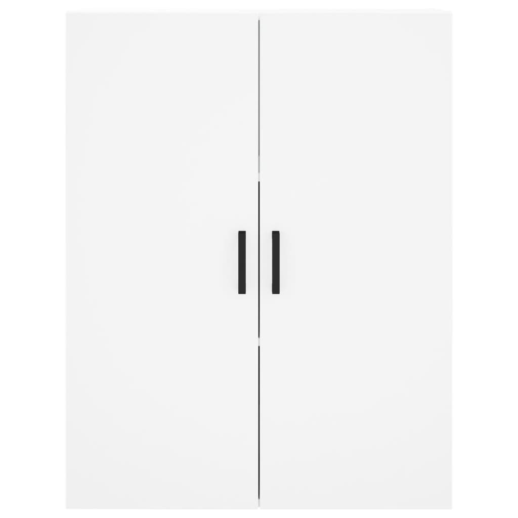 vidaXL Dulap înalt, alb, 69,5x34x180 cm, lemn compozit