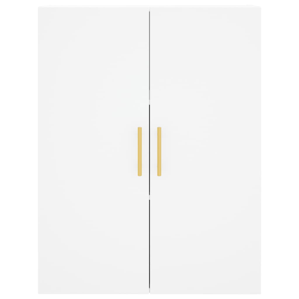 vidaXL Dulap înalt, alb, 69,5x34x180 cm, lemn compozit