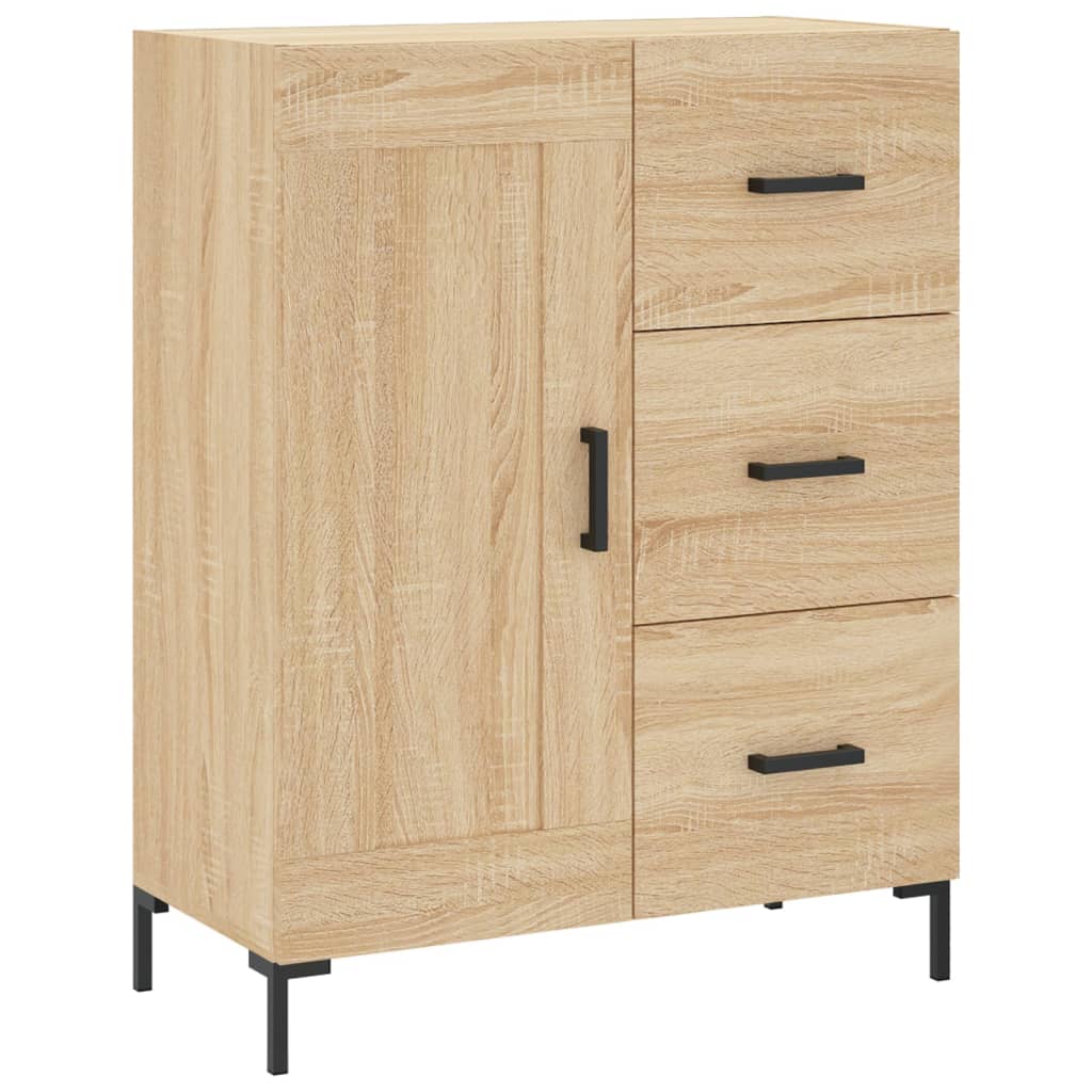 vidaXL Dulap înalt, stejar sonoma, 69,5x34x180 cm, lemn compozit