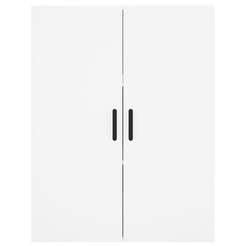 vidaXL Dulap înalt, alb, 69,5x34x180 cm, lemn compozit vidaXL Dulap înalt, alb, 69,5x34x180 cm, lemn compozit