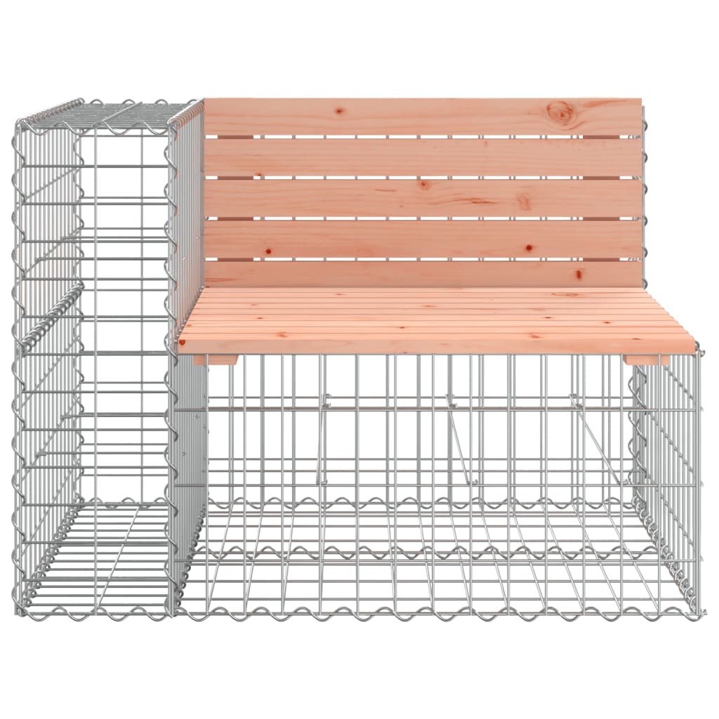 vidaXL Bancă de grădină cu gabion, 184x71x65,5 cm, lemn masiv Douglas vidaXL Bancă de grădină cu gabion, 184x71x65,5 cm, lemn masiv Douglas