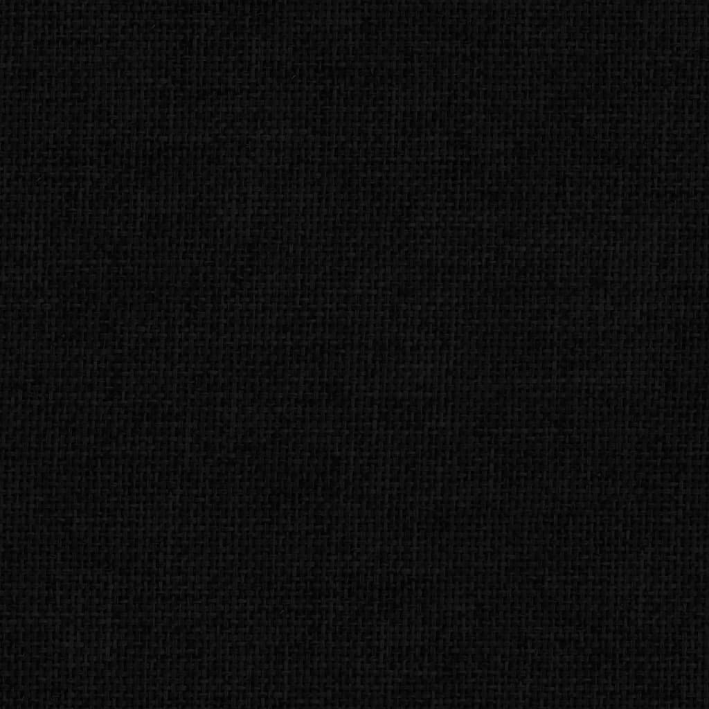 vidaXL Canapea pentru copii, negru, 90x53x30 cm, material textil