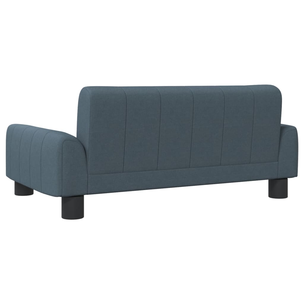 vidaXL Canapea pentru copii, gri, 70x45x30 cm, material textil vidaXL Canapea pentru copii, gri, 70x45x30 cm, material textil