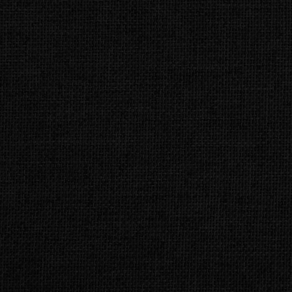 vidaXL Canapea pentru copii, negru, 70x45x30 cm, material textil