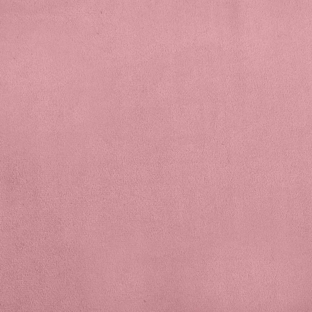 vidaXL Canapea pentru copii, roz, 80x45x30 cm, catifea vidaXL Canapea pentru copii, roz, 80x45x30 cm, catifea