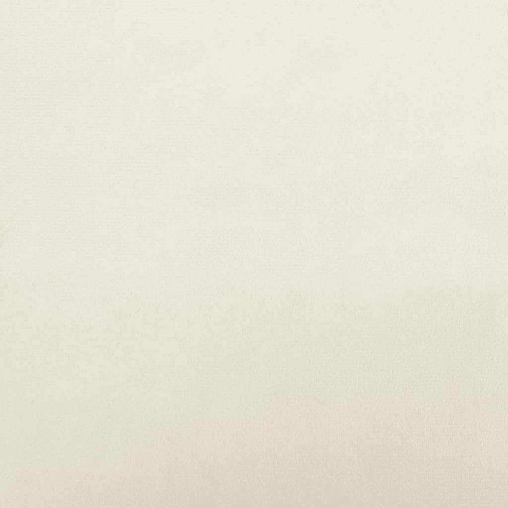 vidaXL Canapea pentru copii, crem, 80x45x30 cm, catifea vidaXL Canapea pentru copii, crem, 80x45x30 cm, catifea