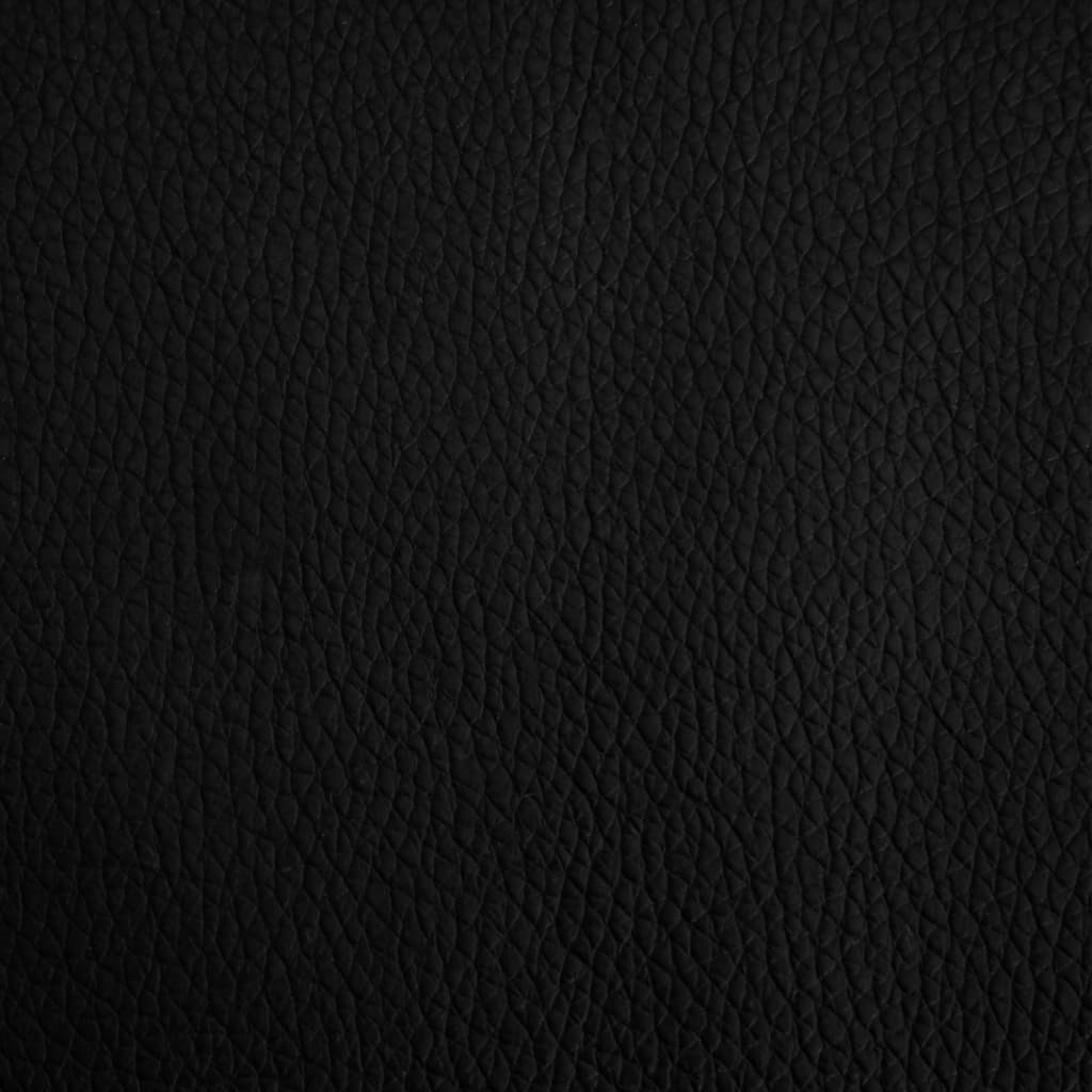 vidaXL Canapea pentru copii, negru, 80x45x30 cm, piele ecologică vidaXL Canapea pentru copii, negru, 80x45x30 cm, piele ecologică