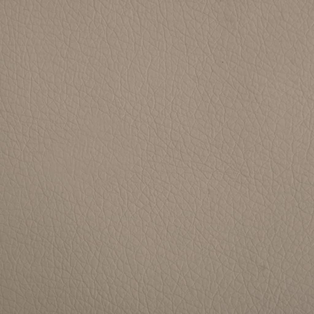 vidaXL Canapea pentru copii, cappuccino, 80x45x30 cm, piele ecologică vidaXL Canapea pentru copii, cappuccino, 80x45x30 cm, piele ecologică