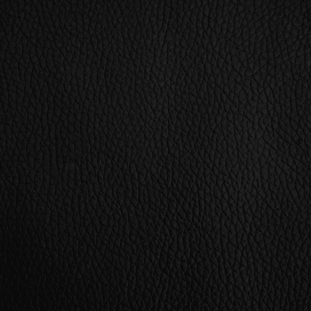 vidaXL Canapea pentru copii, negru, 60x40x30 cm, piele ecologică vidaXL Canapea pentru copii, negru, 60x40x30 cm, piele ecologică