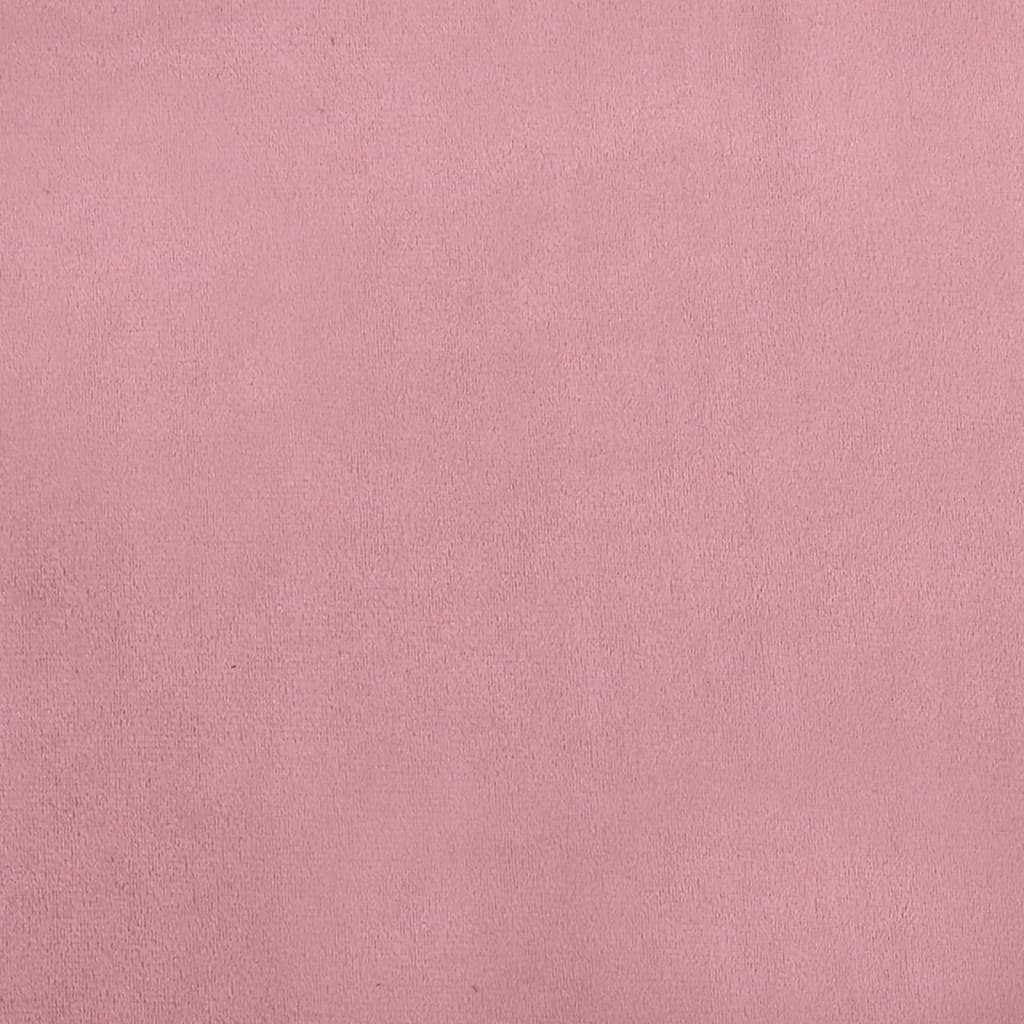 vidaXL Canapea pentru copii, roz, 50x40x26,5 cm, catifea vidaXL Canapea pentru copii, roz, 50x40x26,5 cm, catifea