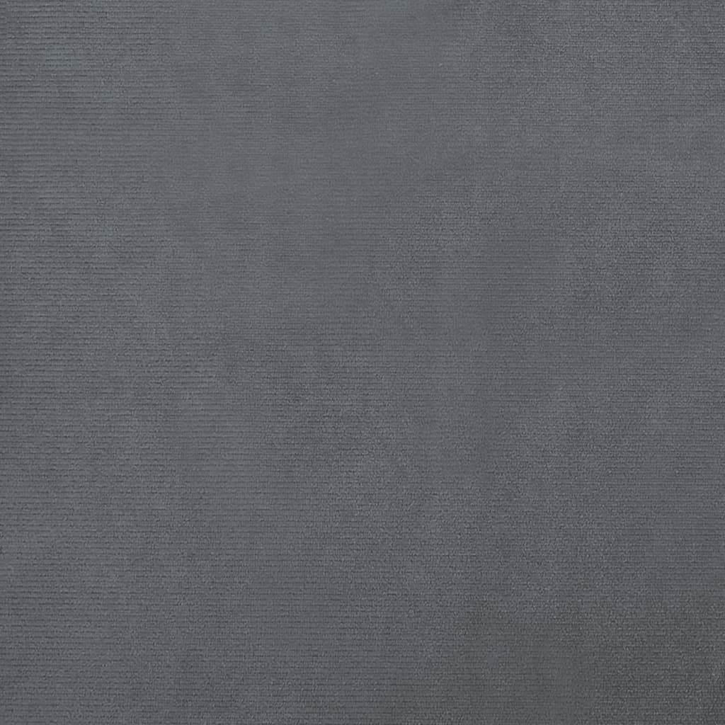 vidaXL Canapea pentru copii, gri închis, 70x40x24 cm, catifea vidaXL Canapea pentru copii, gri închis, 70x40x24 cm, catifea
