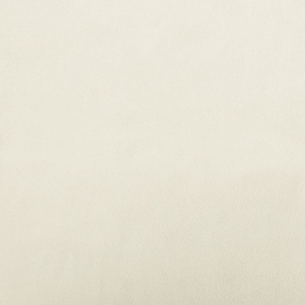 vidaXL Canapea pentru copii, crem, 70x40x24 cm, catifea vidaXL Canapea pentru copii, crem, 70x40x24 cm, catifea