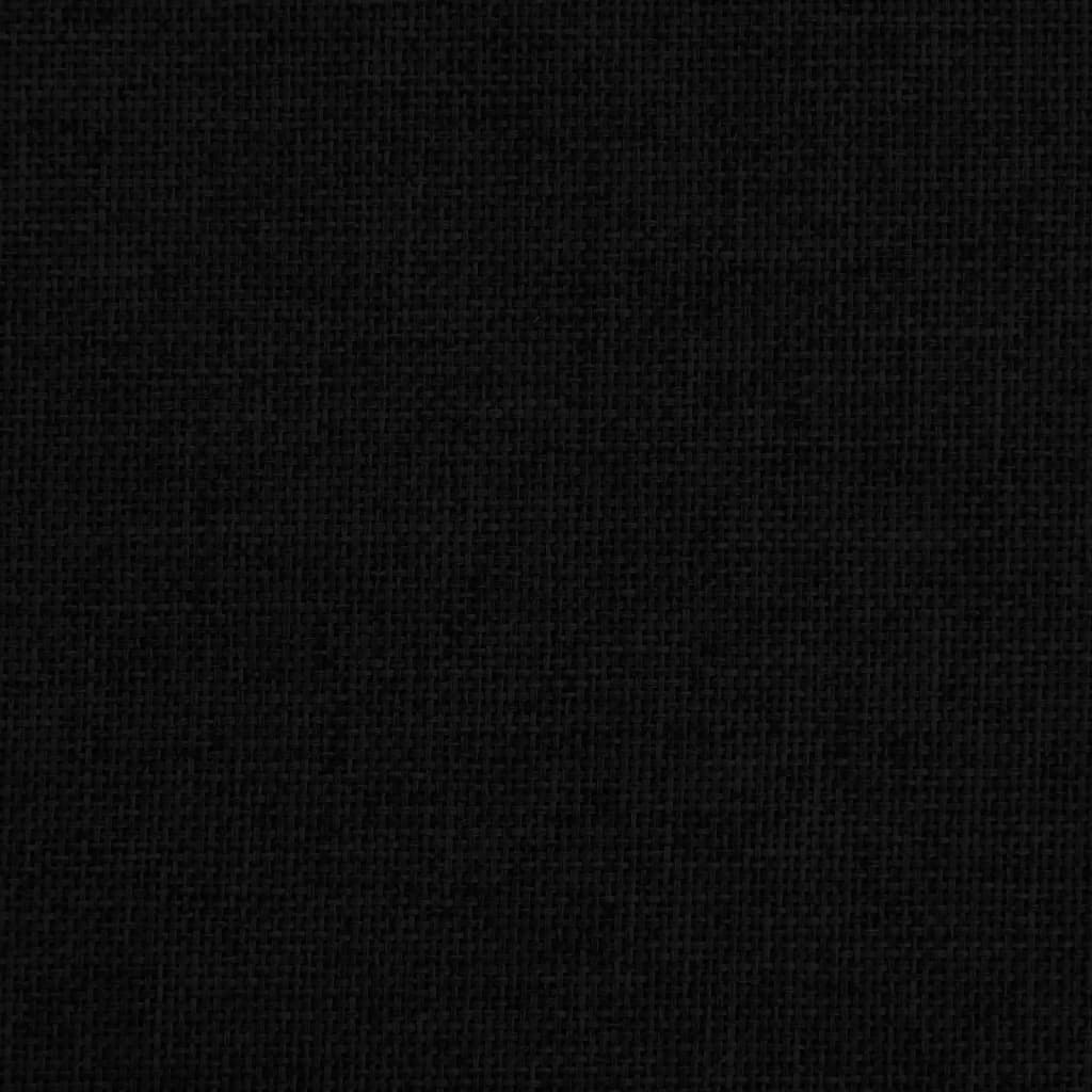 vidaXL Canapea pentru copii, negru, 50x40x30 cm, material textil vidaXL Canapea pentru copii, negru, 50x40x30 cm, material textil