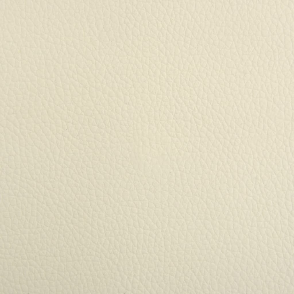 vidaXL Canapea pentru copii, crem, 50x40x30 cm, piele ecologică vidaXL Canapea pentru copii, crem, 50x40x30 cm, piele ecologică