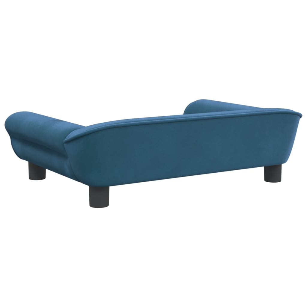 vidaXL Canapea pentru copii, albastru, 70x45x26 cm, catifea vidaXL Canapea pentru copii, albastru, 70x45x26 cm, catifea