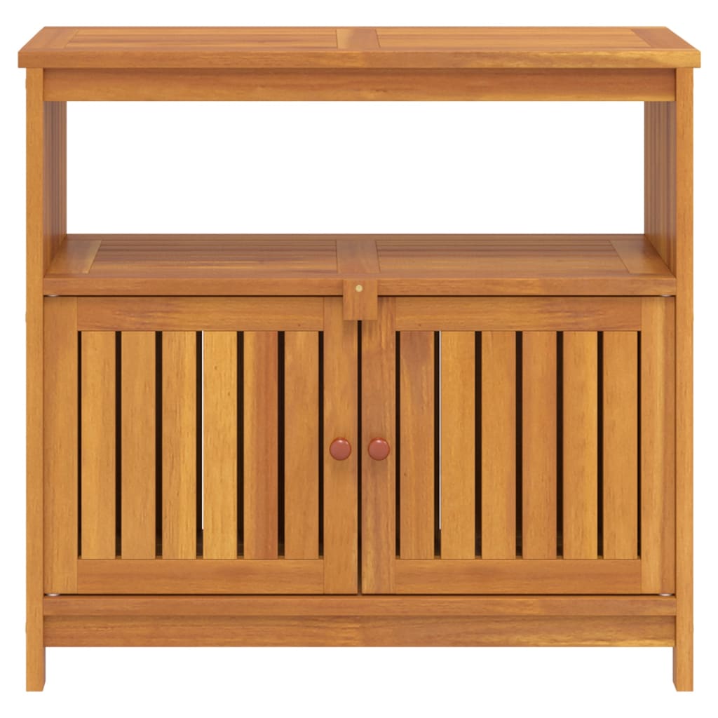 vidaXL Masă consolă de grădină, 80x35x75 cm, lemn masiv de acacia vidaXL Masă consolă de grădină, 80x35x75 cm, lemn masiv de acacia