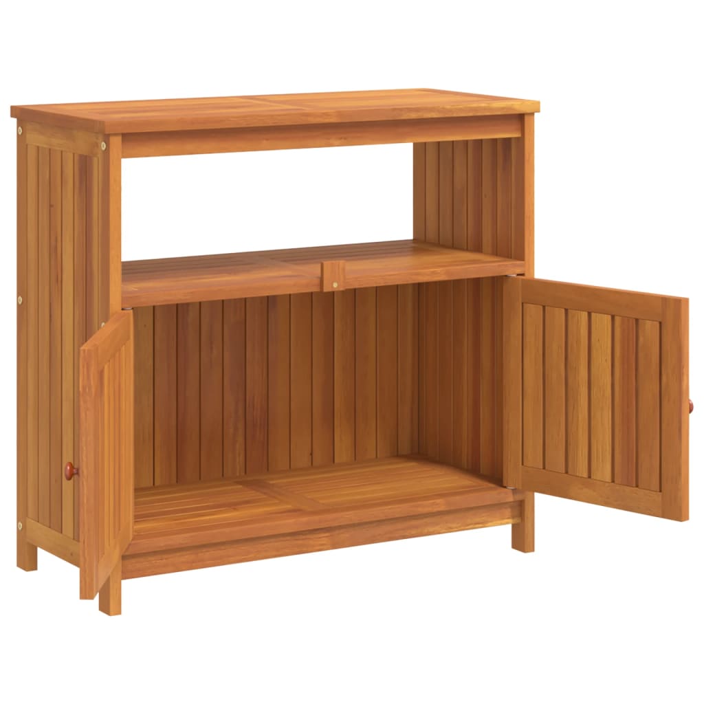 vidaXL Masă consolă de grădină, 80x35x75 cm, lemn masiv de acacia vidaXL Masă consolă de grădină, 80x35x75 cm, lemn masiv de acacia