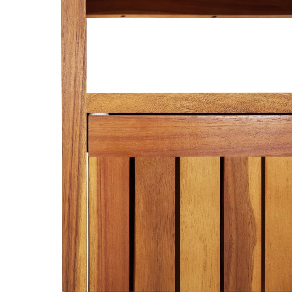 vidaXL Masă consolă de grădină, 80x35x75 cm, lemn masiv de acacia vidaXL Masă consolă de grădină, 80x35x75 cm, lemn masiv de acacia
