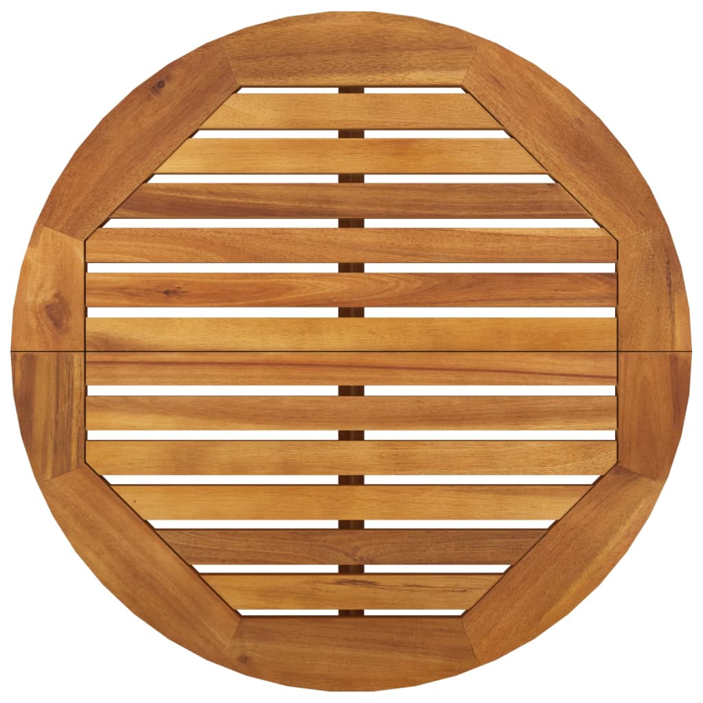 vidaXL Masă de bar de grădină, Ø60x105 cm, lemn masiv de acacia vidaXL Masă de bar de grădină, Ø60x105 cm, lemn masiv de acacia