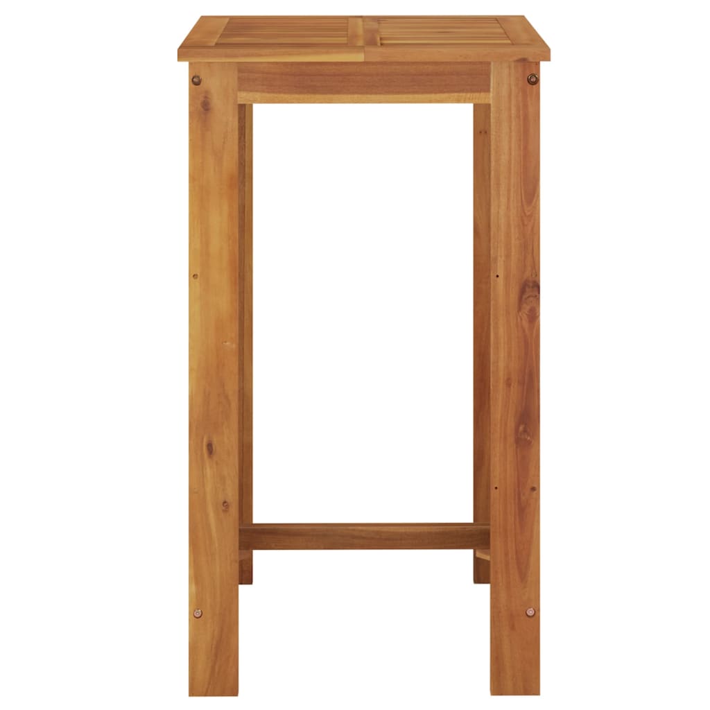 vidaXL Masă de bar de grădină, 60 x 60 x 105 cm, lemn masiv de acacia vidaXL Masă de bar de grădină, 60 x 60 x 105 cm, lemn masiv de acacia