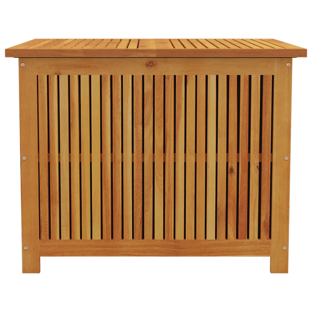 vidaXL Ladă depozitare pentru grădină 75x75x58 cm lemn masiv acacia vidaXL Ladă depozitare pentru grădină 75x75x58 cm lemn masiv acacia