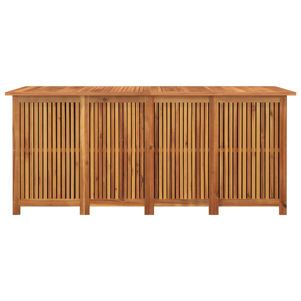 vidaXL Ladă depozitare pentru grădină 175x80x75 cm lemn masiv acacia vidaXL Ladă depozitare pentru grădină 175x80x75 cm lemn masiv acacia
