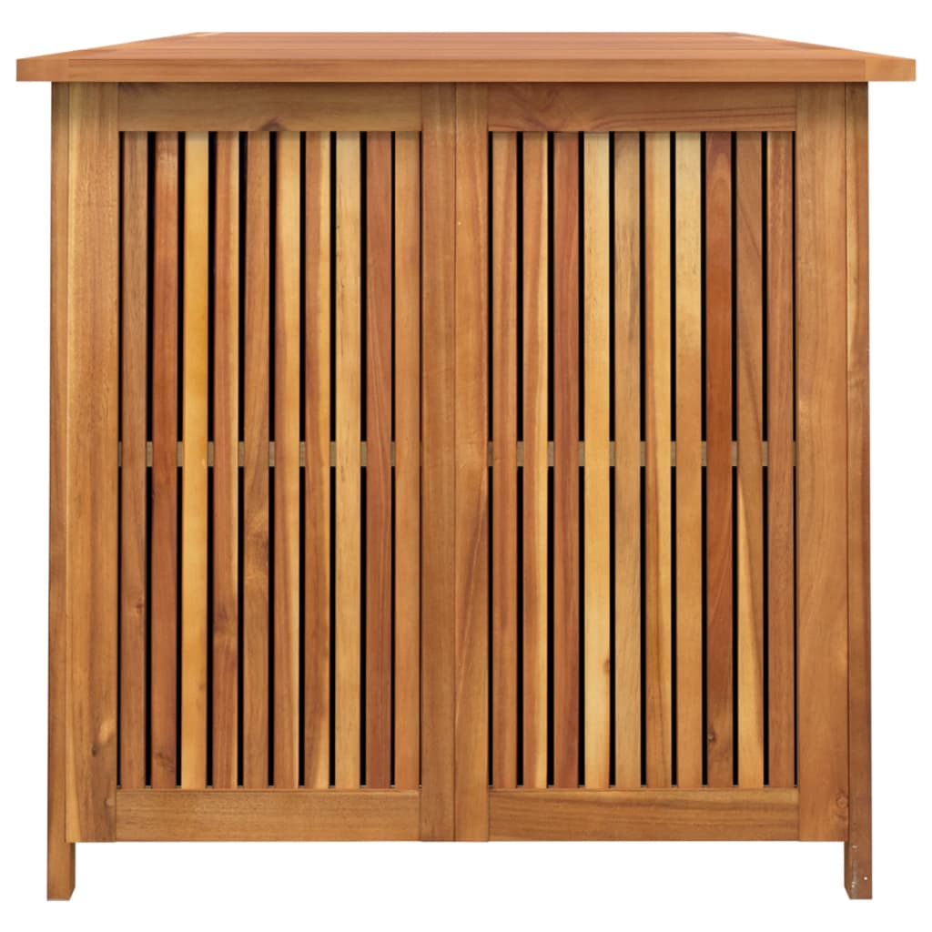 vidaXL Ladă depozitare grădină, 200x80x75 cm, lemn masiv de acacia vidaXL Ladă depozitare grădină, 200x80x75 cm, lemn masiv de acacia
