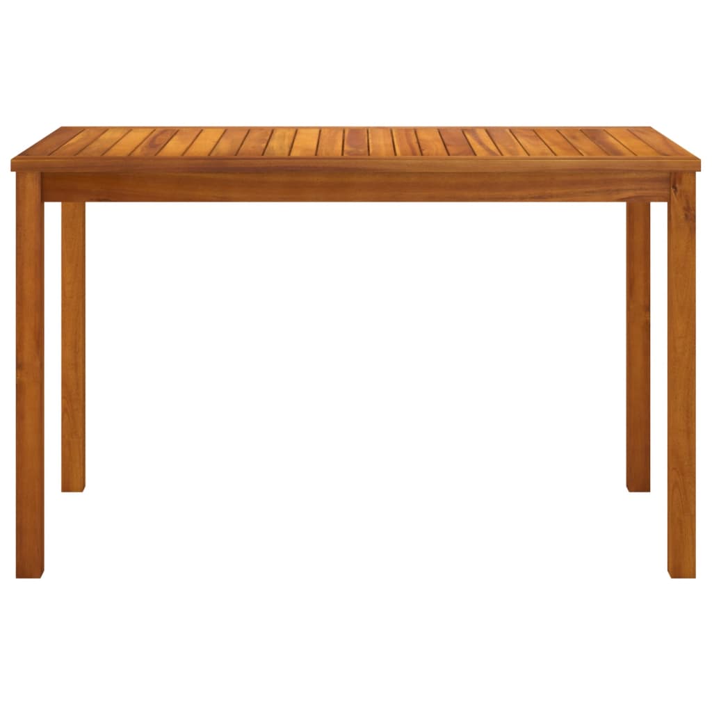 vidaXL Masă de grădină, 110x55x67 cm, lemn masiv de acacia