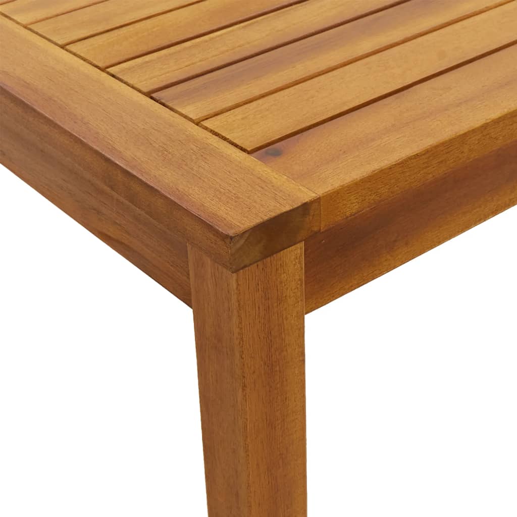 vidaXL Masă de grădină, 110x55x67 cm, lemn masiv de acacia