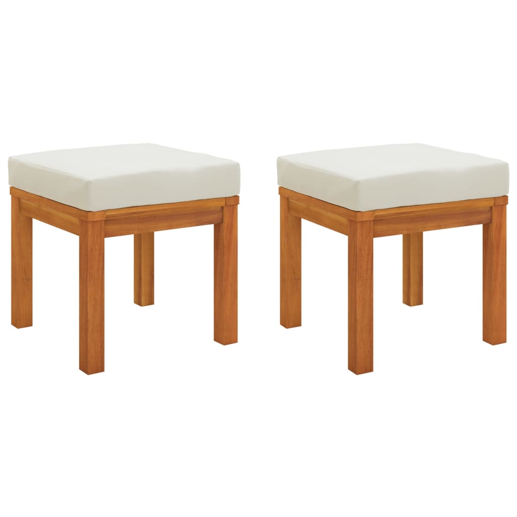 vidaXL Set sufragerie de grădină, 3 piese, cu perne, lemn masiv acacia vidaXL Set sufragerie de grădină, 3 piese, cu perne, lemn masiv acacia