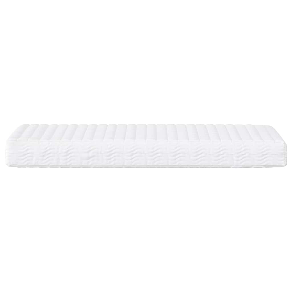 vidaXL Pat de zi cu saltea, negru, 80x200 cm, textil