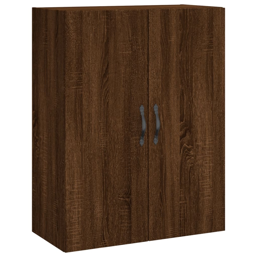 vidaXL Dulap înalt, stejar maro, 69,5x34x180 cm, lemn compozit vidaXL Dulap înalt, stejar maro, 69,5x34x180 cm, lemn compozit