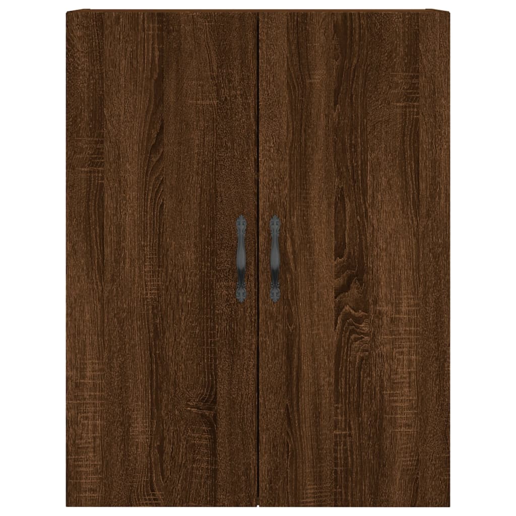 vidaXL Dulap înalt, stejar maro, 69,5x34x180 cm, lemn compozit vidaXL Dulap înalt, stejar maro, 69,5x34x180 cm, lemn compozit