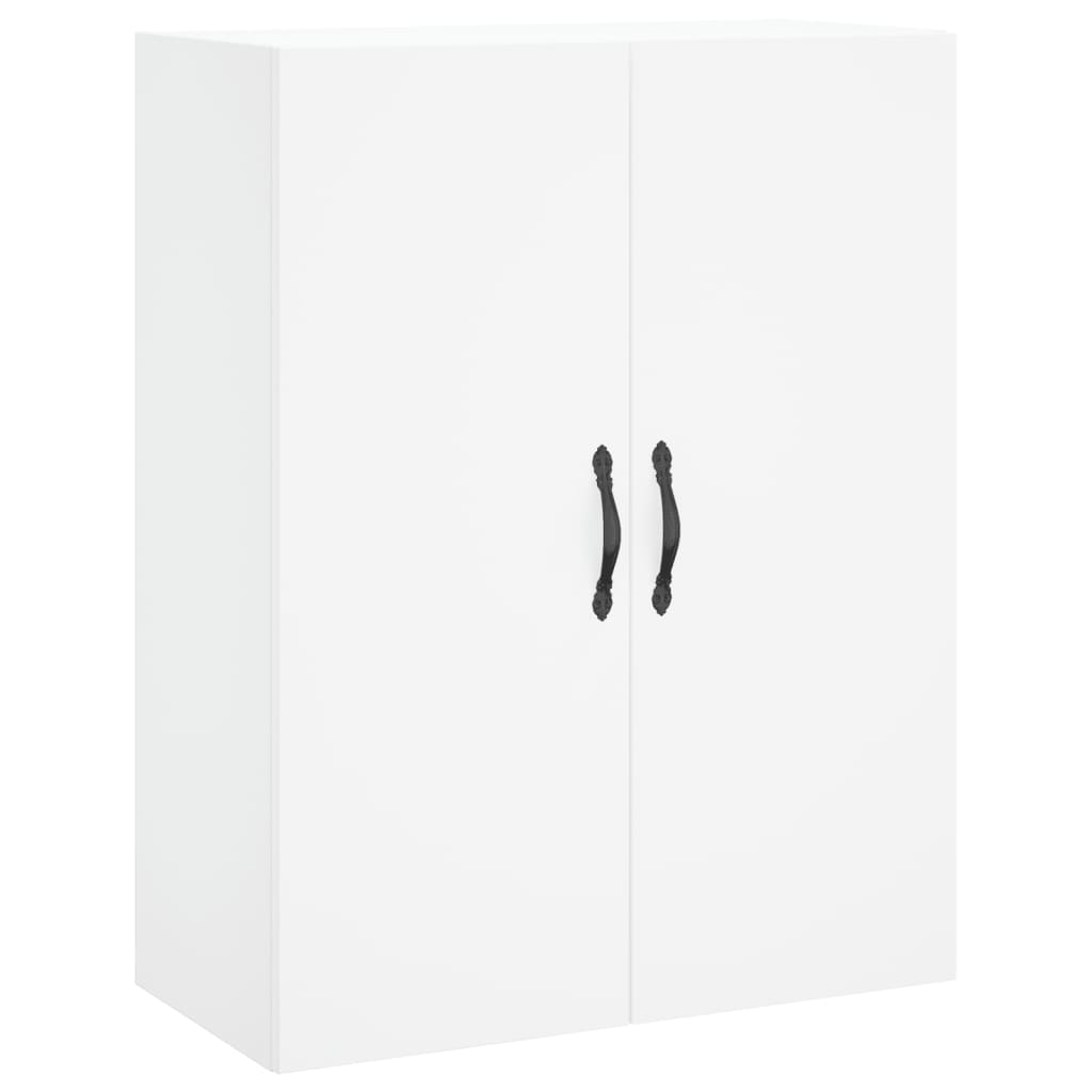 vidaXL Dulap înalt, alb, 69,5x34x180 cm, lemn compozit