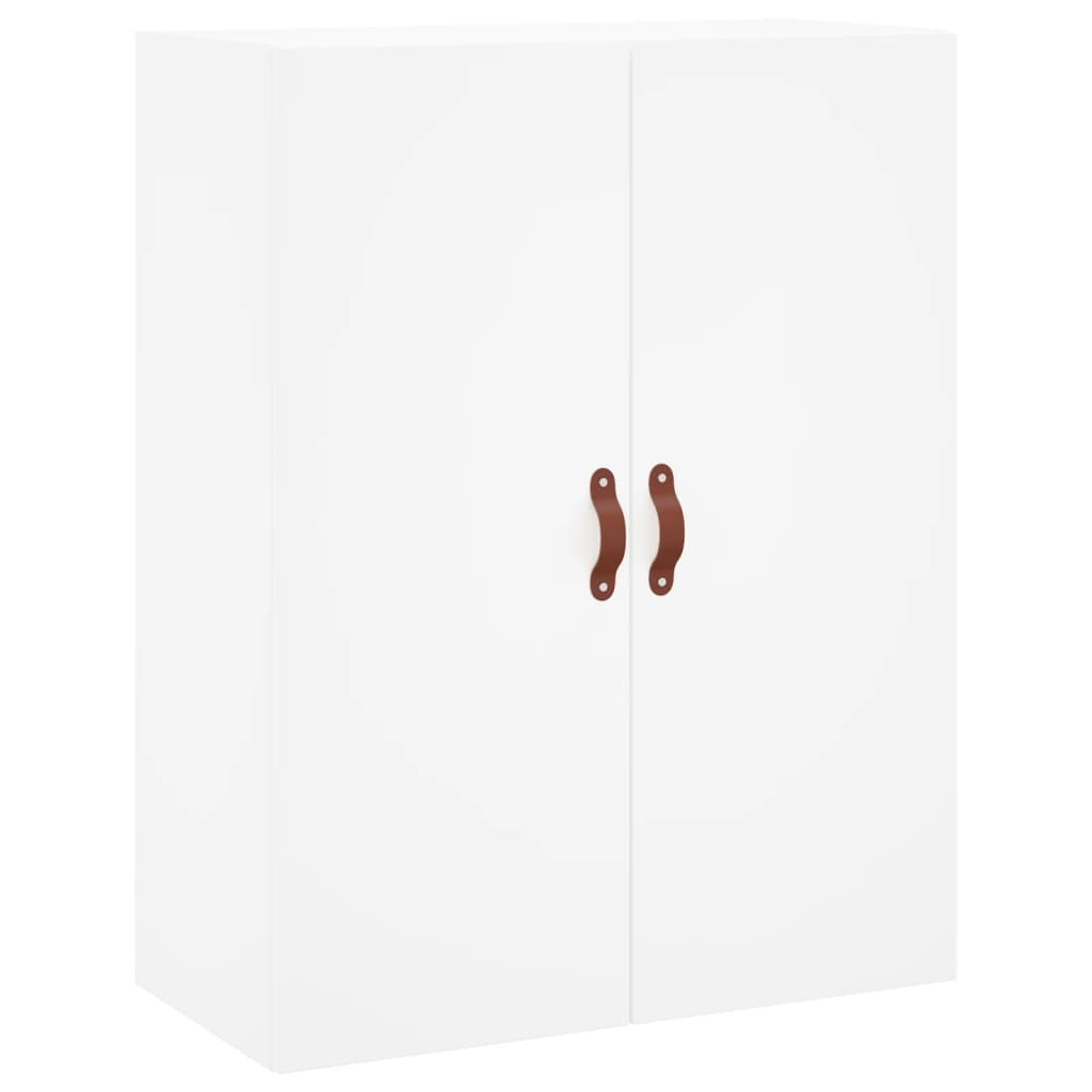vidaXL Dulap înalt, alb, 69,5x34x180 cm, lemn compozit vidaXL Dulap înalt, alb, 69,5x34x180 cm, lemn compozit